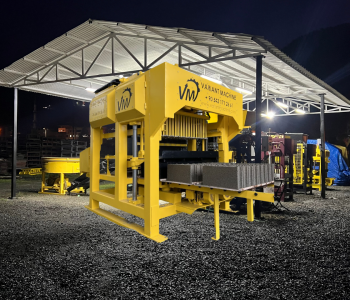 how to be concrete block machine facility owner